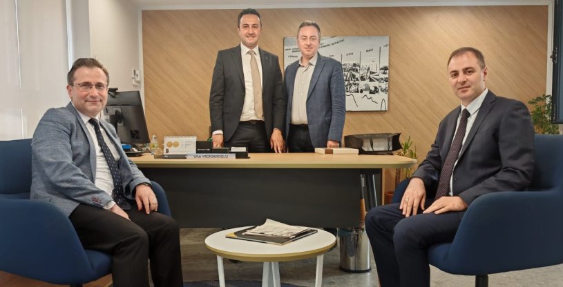 ÖZAĞCI, ZİRAAT VE HALK BANKASI PERŞEMBE ŞUBELERİNİ ZİYARET ETTİ