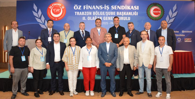 TRABZON BÖLGE BAŞKANLIĞI 2. OLAĞAN GENEL KURULU YAPILDI
