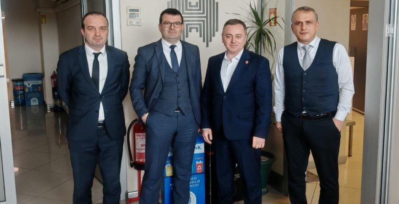 ÖZAĞCI, HALKBANK TRABZON NOM MERKEZİNİ ZİYARET ETTİ