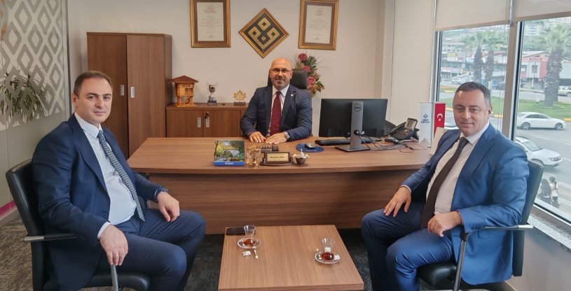 ÖZAĞCI, VAKIF KATILIM TRABZON, DEĞİRMENDERE VE ZİRAAT KATILIM TRABZON ŞUBESİNİ ZİYARET ETTİ