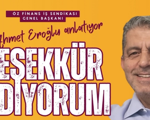 GENEL BAŞKANIMIZ EROĞLU: TEŞEKKÜR EDİYORUM
