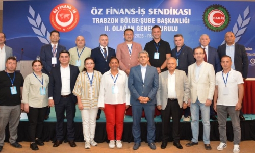 TRABZON BÖLGE BAŞKANLIĞI 2. OLAĞAN GENEL KURULU YAPILDI
