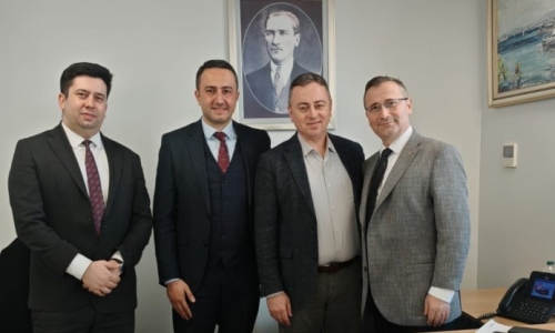 ÖZAĞCI, ZİRAAT VE HALK BANKASI PERŞEMBE, VAKFIKEBİR ŞUBELERİNİ ZİYARET ETTİ