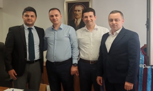 ÖZAĞCI, ZİRAAT KATILIM TRABZON ŞUBESİNİ ZİYARET ETTİ
